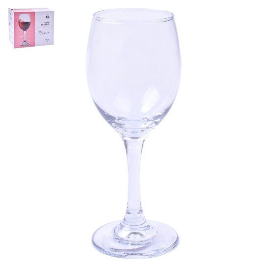 COPO VINHO C/PE 230ML SK 6UN 424-02
