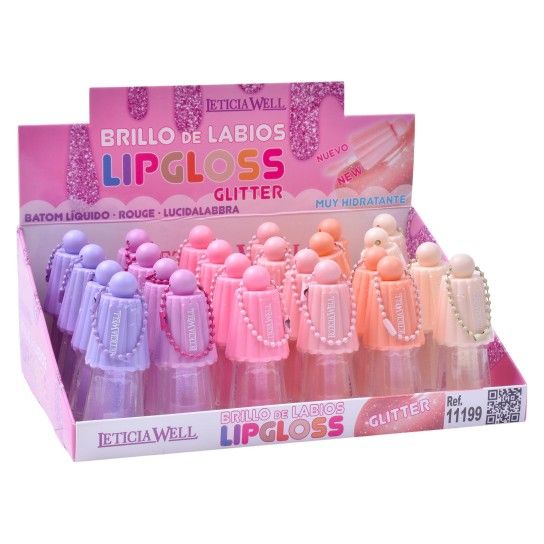 LIPGLOSS GLITTER 11199 24UN LIPGLOSS GLITTER 11199 24UN