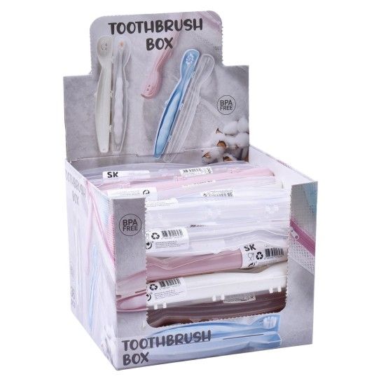 CAIXA PORTA ESCOVA DENTES L00627 CX72 CAIXA PORTA ESCOVA DENTES L00627 CX72