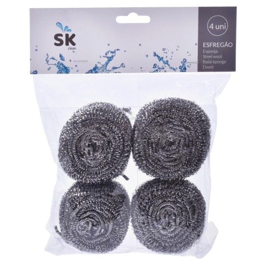 ESFREGAO AO INOX 4X28GR1803-050-04
