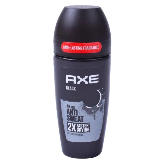 DEO ROLL ON AXE BLACK 50ML CX6