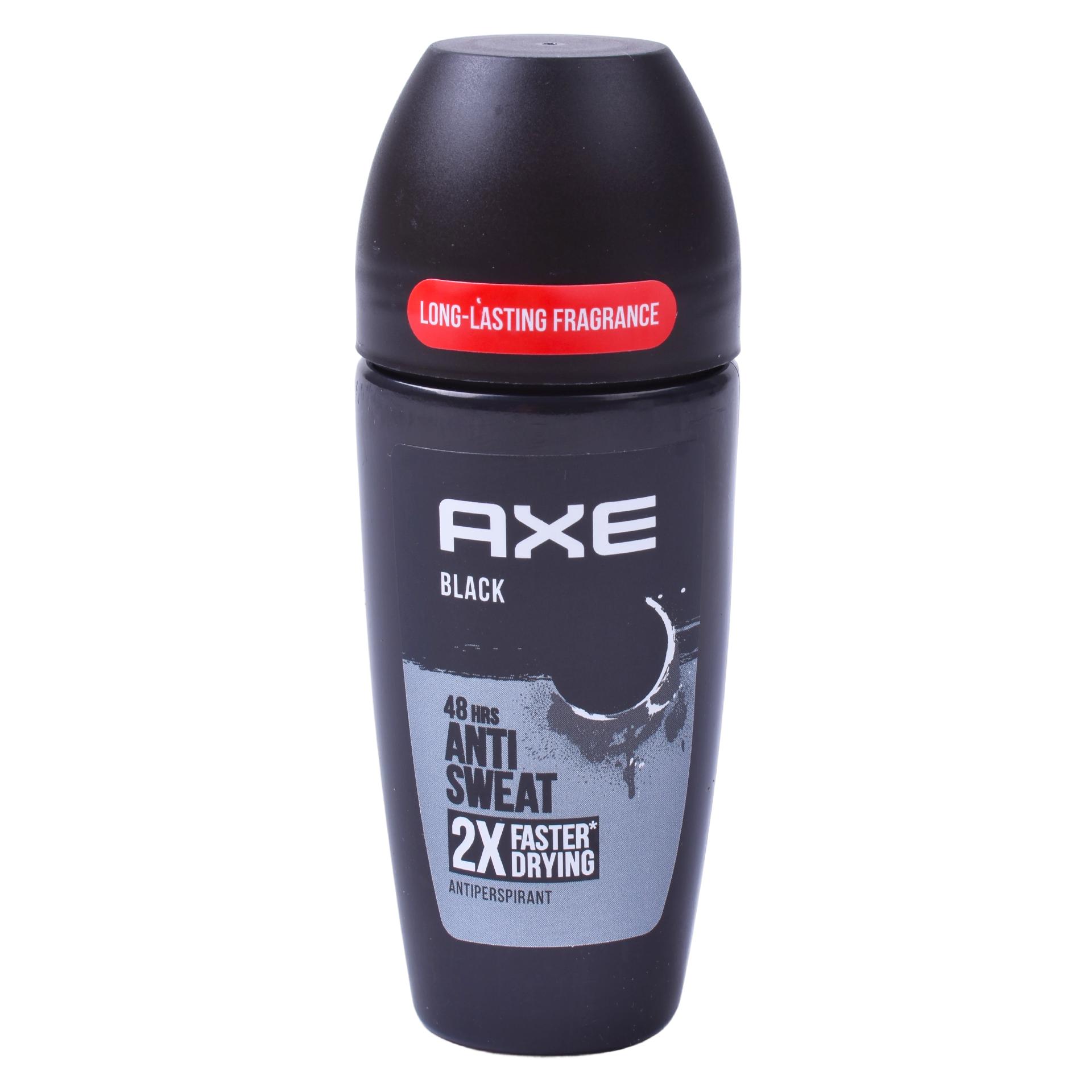 AXE DEO ROLL ON BLACK 50ML CX6 AXE DEO ROLL ON BLACK 50ML CX6