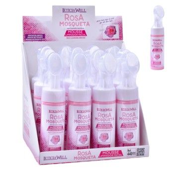 MOUSSE LIMPEZA FACIAL ROSA MOSQ 44011 12UN