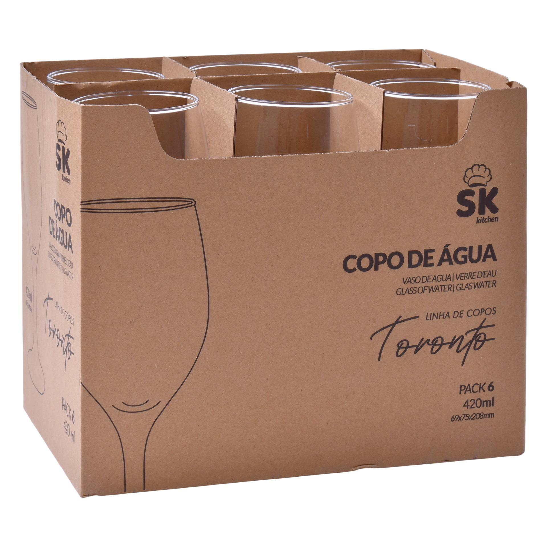 COPO AGUA C/PE 420ML CX.6UN 0424-09 COPO AGUA C/PE 420ML CX.6UN 0424-09
