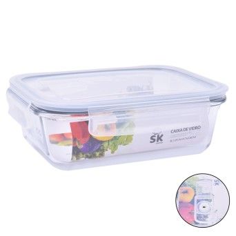 CAIXA VIDRO C/TP 1L 0424-06 19,7X14,7X5,8