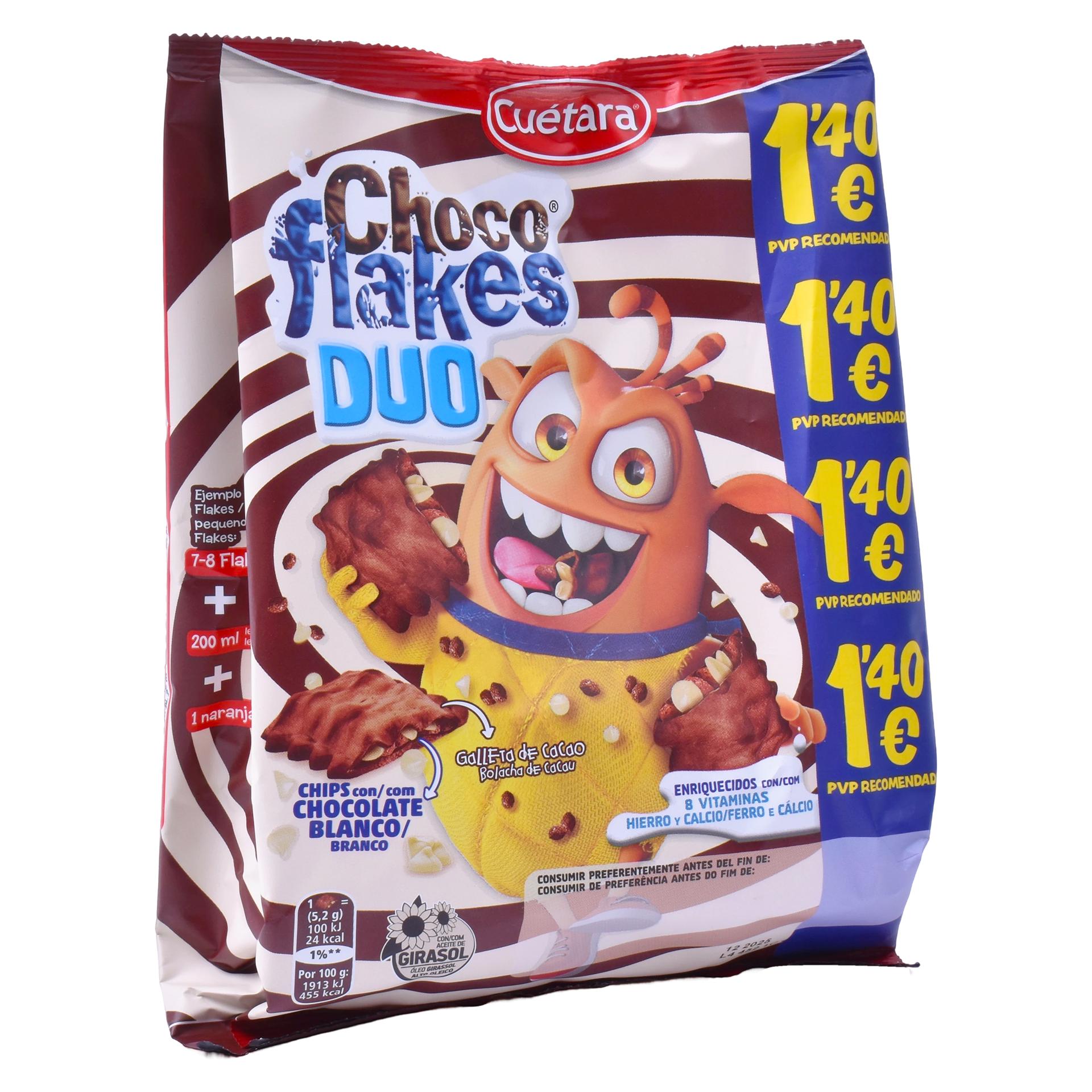 CHOCO FLAKES DUO 120G PV1.4 CHOCO FLAKES DUO 120G PV1.4