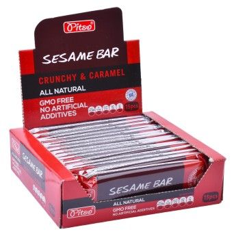 BARRA ENERG SESAMO PITSO 45G 15UN