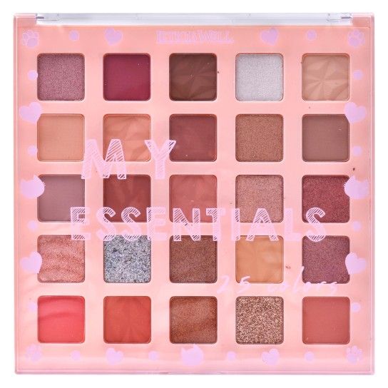 PALETA 25 SOMBRAS 35124 6UN PALETA 25 SOMBRAS 35124 6UN