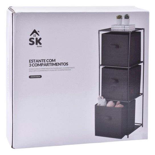 ORG P/ARRUMAÇAO C/3GAVETAS SK-C-804-469 ORG P/ARRUMAÇAO C/3GAVETAS SK-C-804-469