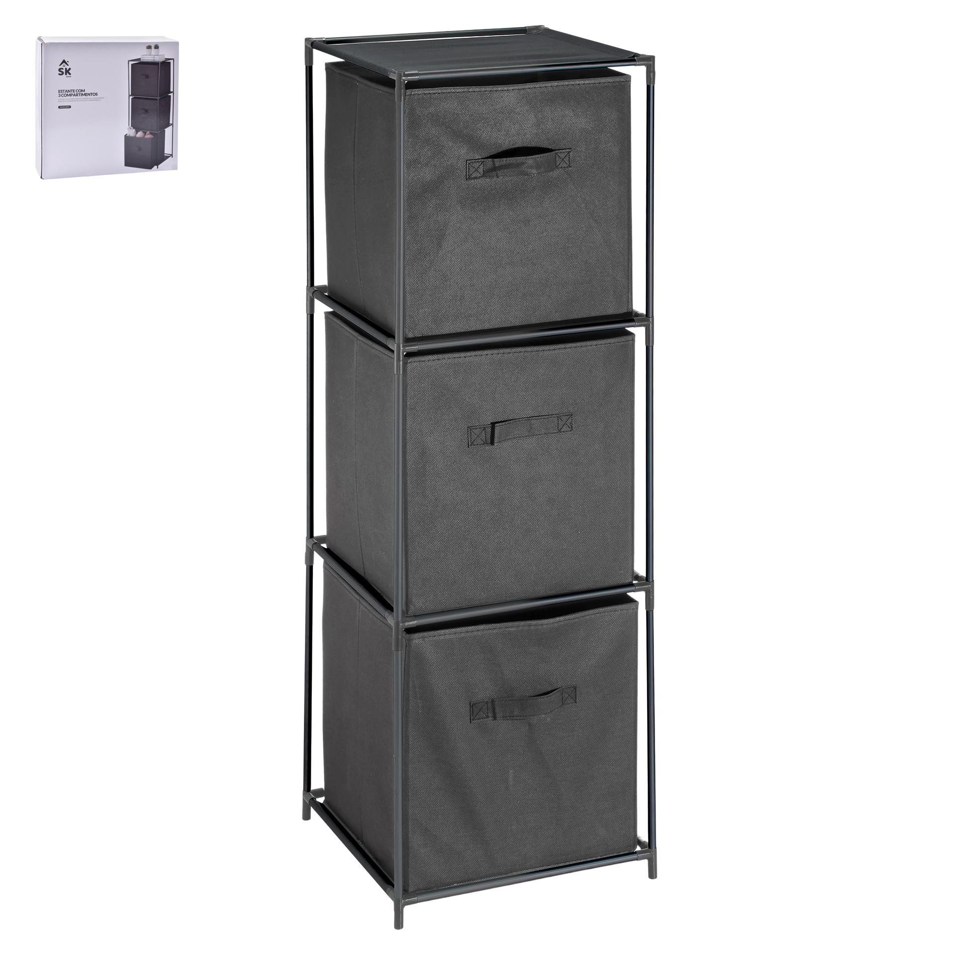 ORG P/ARRUMAÇAO C/3GAVETAS SK-C-804-469 ORG P/ARRUMAÇAO C/3GAVETAS SK-C-804-469