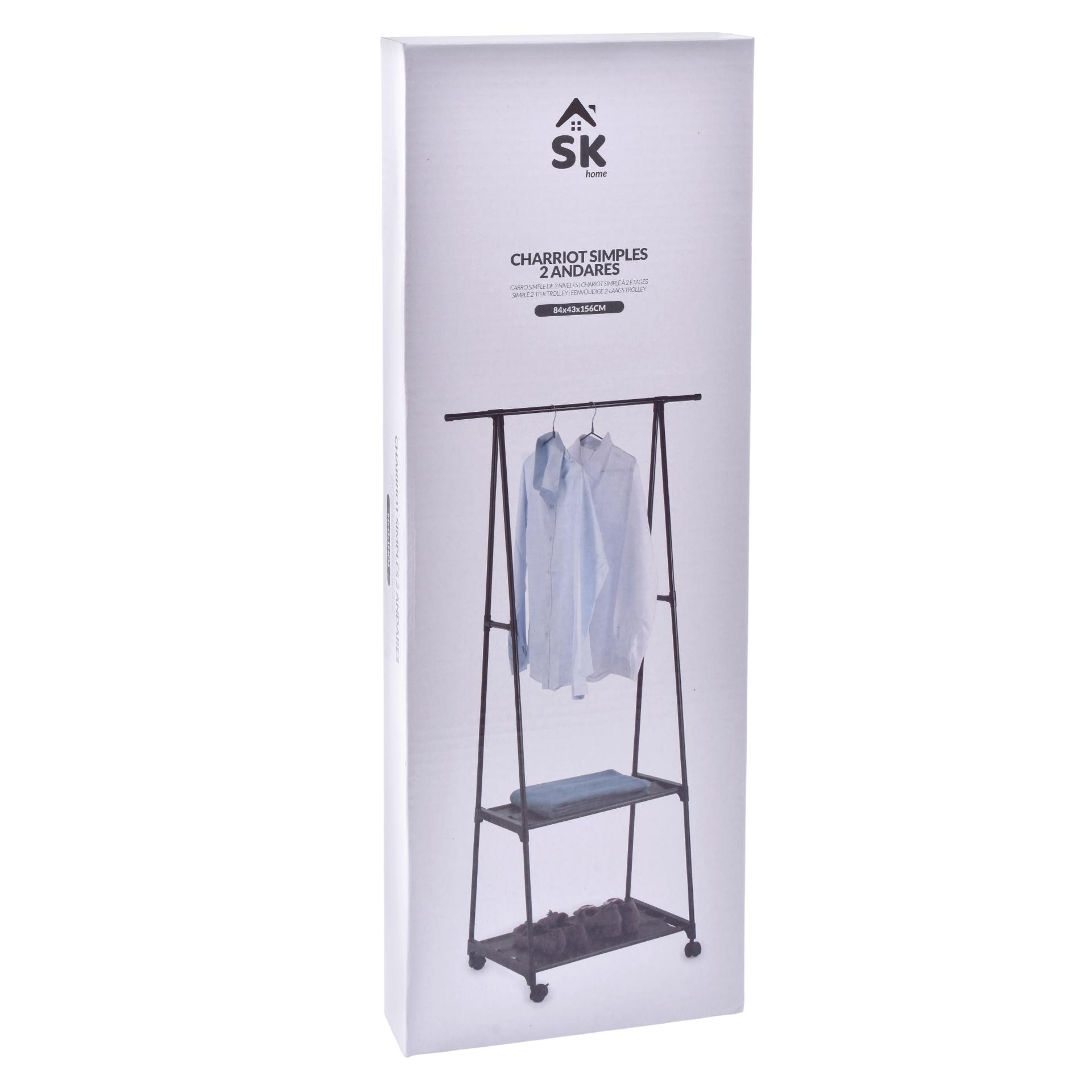 RACK P/ARRUMAÇAO C/2PRAT SK-C-804-472 RACK P/ARRUMAÇAO C/2PRAT SK-C-804-472
