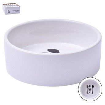COMEDOURO CERAMICA 12X4CM SKPA-837-370