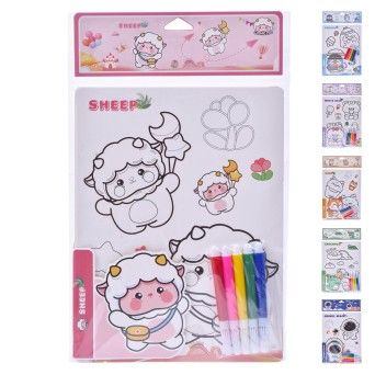 SET COLORIR+MARCADORES SK3054-001 CX252