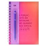 CADERNO A5 ESPIRAL 953-08 SK CX48