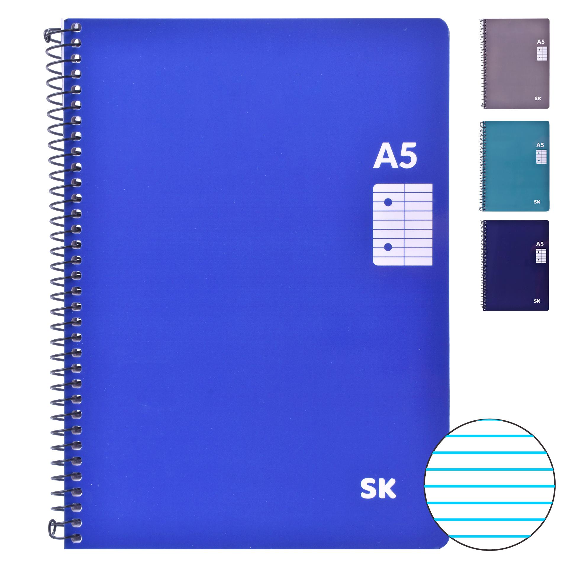 CADERNO A5 PAUTADO 953-11 SK CX24 CADERNO A5 PAUTADO 953-11 SK CX24
