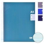 CADERNO A5 PAUTADO 953-12 SK CX24