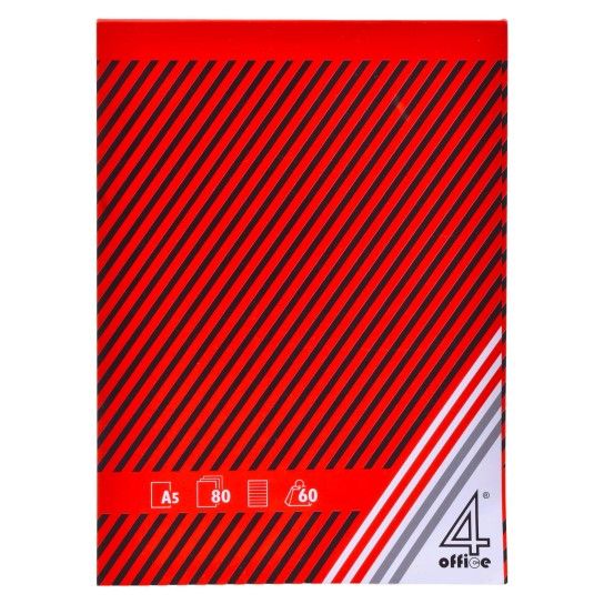 BLOCO PAPEL A5 80FLS PAUT. BLOCO PAPEL A5 80FLS PAUT.