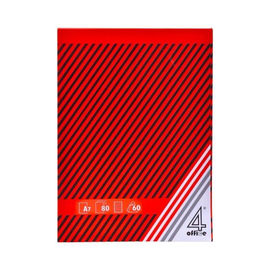 BLOCO PAPEL A7 80FLS PAUT. BLOCO PAPEL A7 80FLS PAUT.