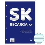 RECARGA FOLHAS PAUTAD A4 953-14 SK CX20 RECARGA FOLHAS PAUTAD A4 953-14 SK CX20