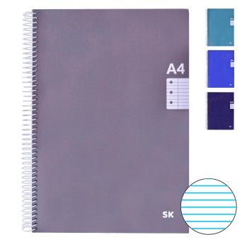 CADERNO ESPIRAL A4 PAUT 953-15 SK CX24