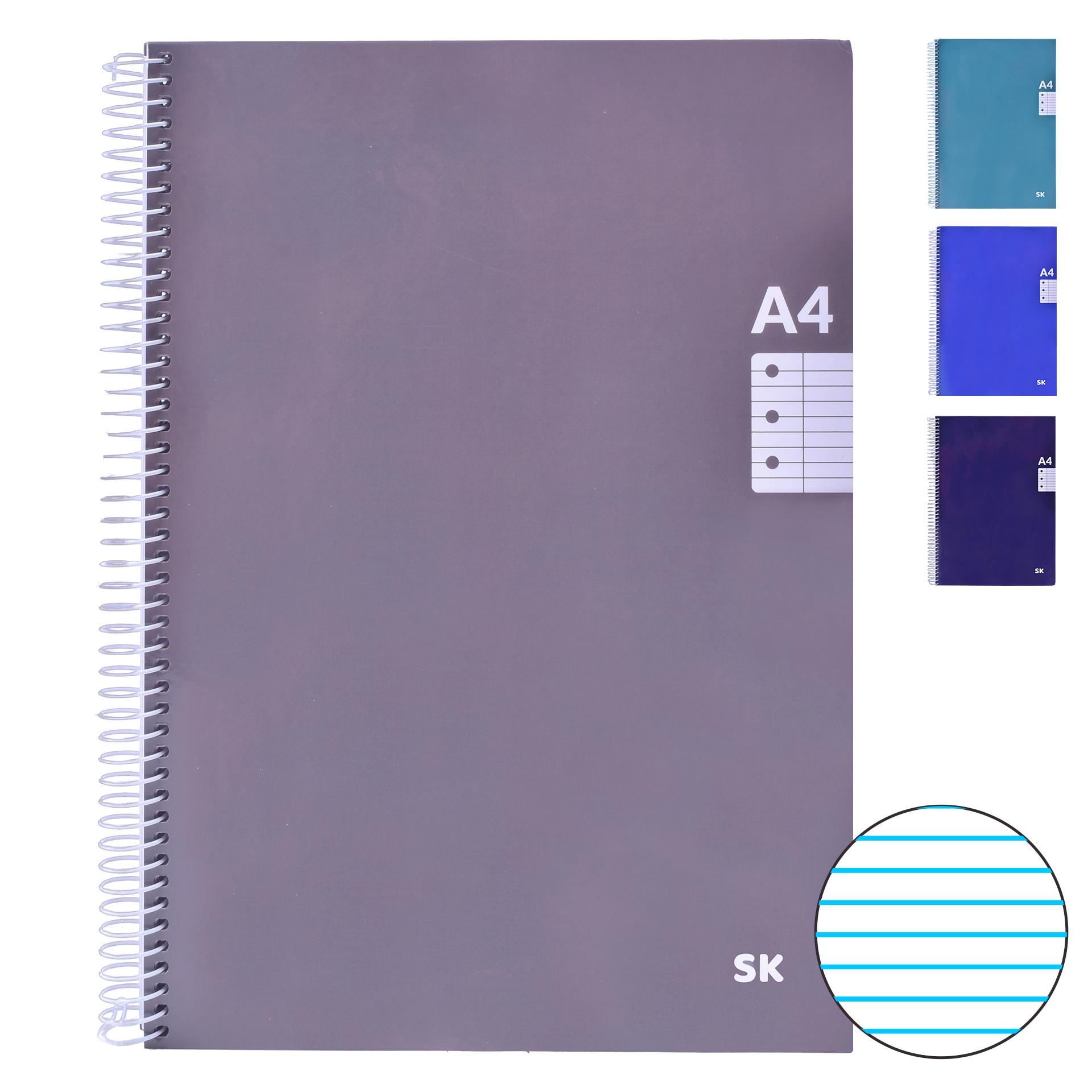 CADERNO ESPIRAL A4 PAUT 953-15 SK CX24 CADERNO ESPIRAL A4 PAUT 953-15 SK CX24