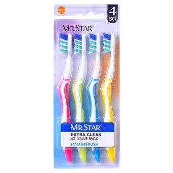 ESCOVA DENTES M 4UN 18,5CM 1226-050 CX288