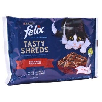 FELIX TASTY DUO CARNES 4X80G