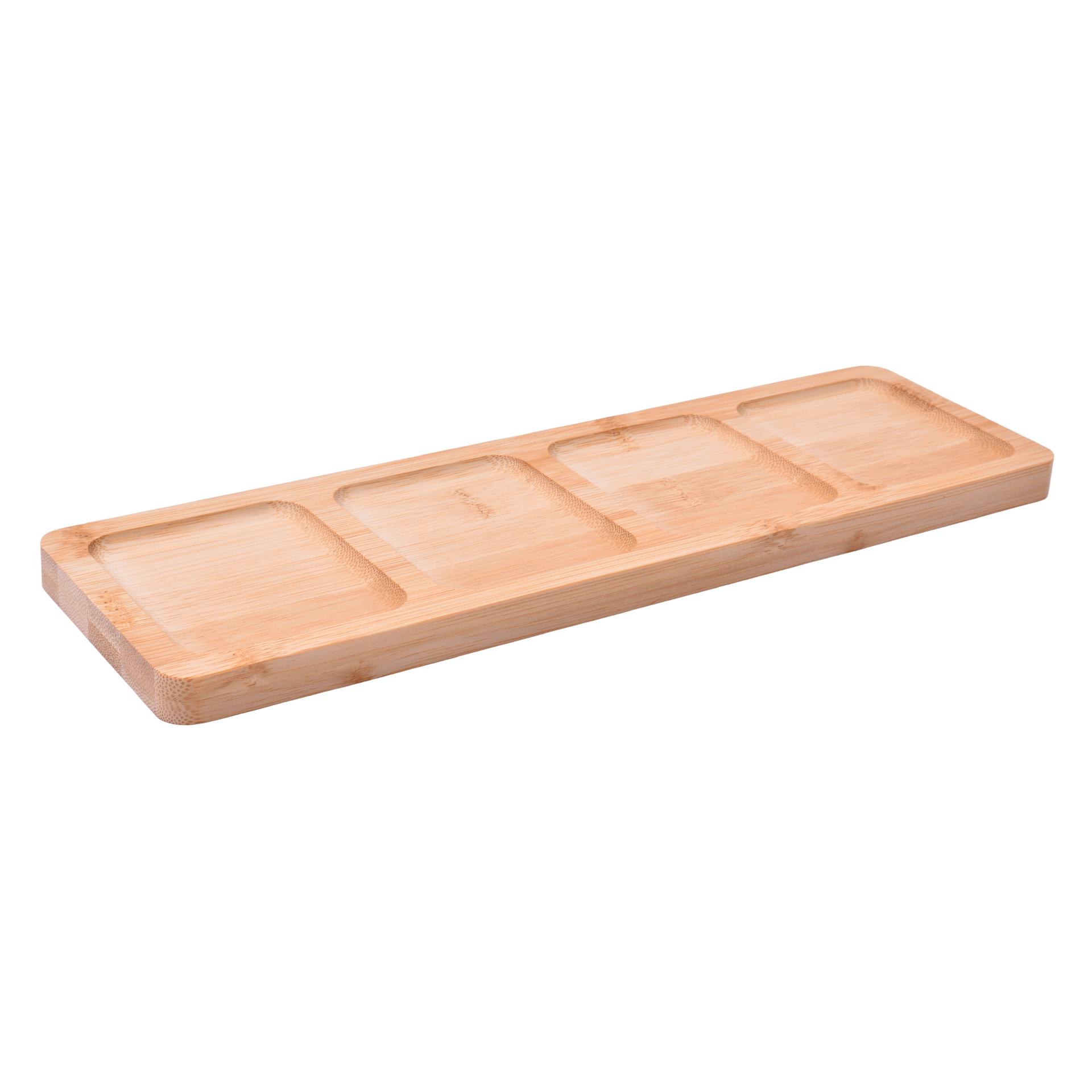 BANDEJA BAMBU 33X10CM SKPA-837-535 CX24 BANDEJA BAMBU 33X10CM SKPA-837-535 CX24