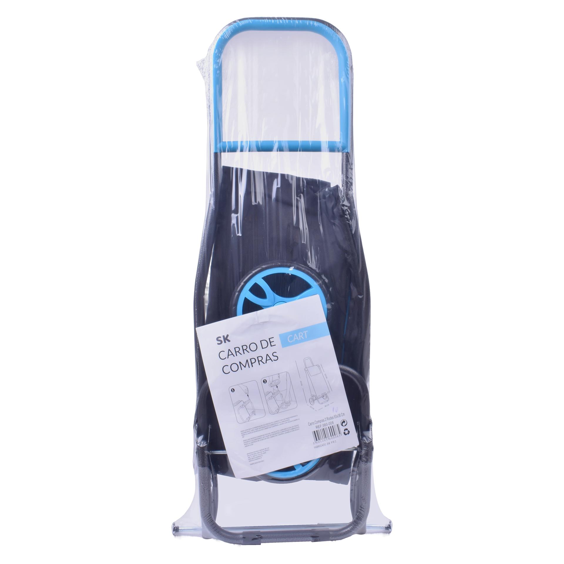 CARRO COMPRAS 2RODAS 93X38 560-008 CARRO COMPRAS 2RODAS 93X38 560-008