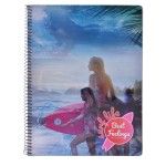 CADERNO ESPIRAL A4 80F LISO