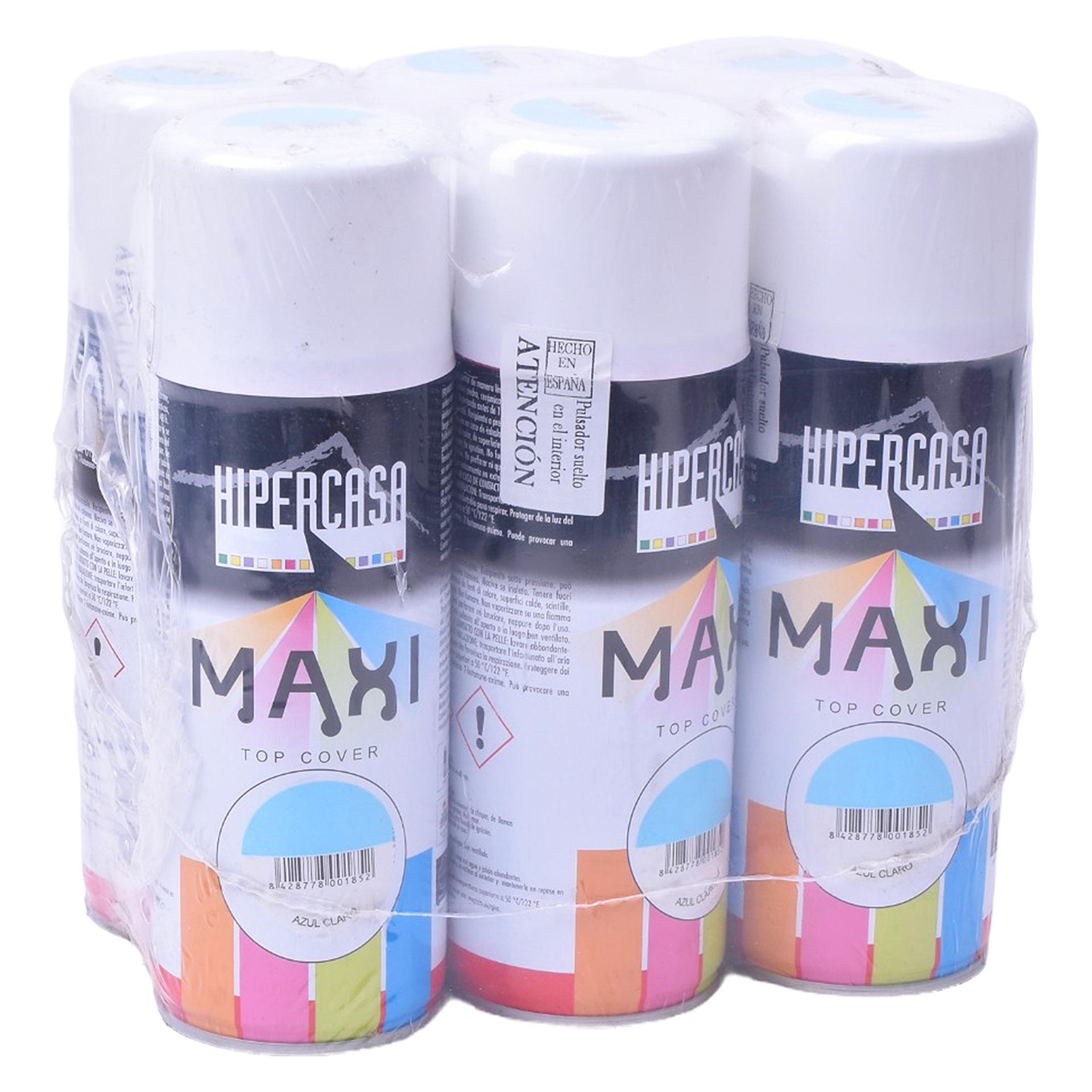 TINTA SPRAY HIPERCASA AZUL CLARO 400ML TINTA SPRAY HIPERCASA AZUL CLARO 400ML