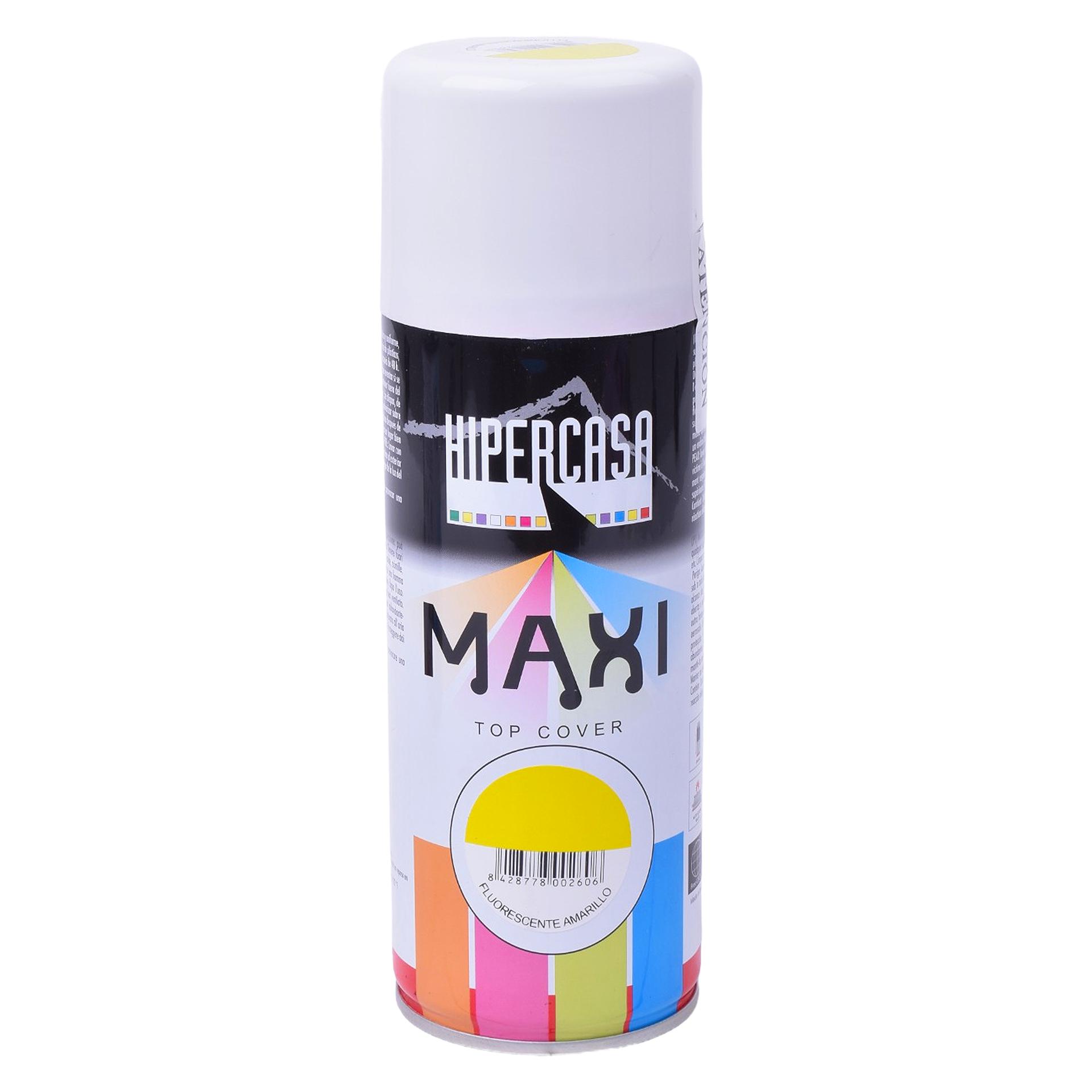 TINTA SPRAY HIPERCASA AMAR  FLUOR 400ML