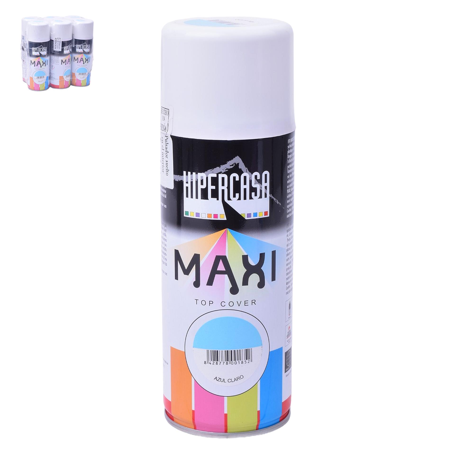 TINTA SPRAY HIPERCASA AZUL CLARO 400ML TINTA SPRAY HIPERCASA AZUL CLARO 400ML