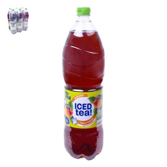 FRUVITAL ICED TEA MANGA 6X2L