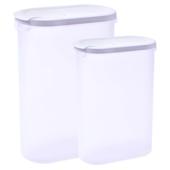 SET 2 FRASCOS C/TAMPA 2,1L/3,8L 645-090 SK