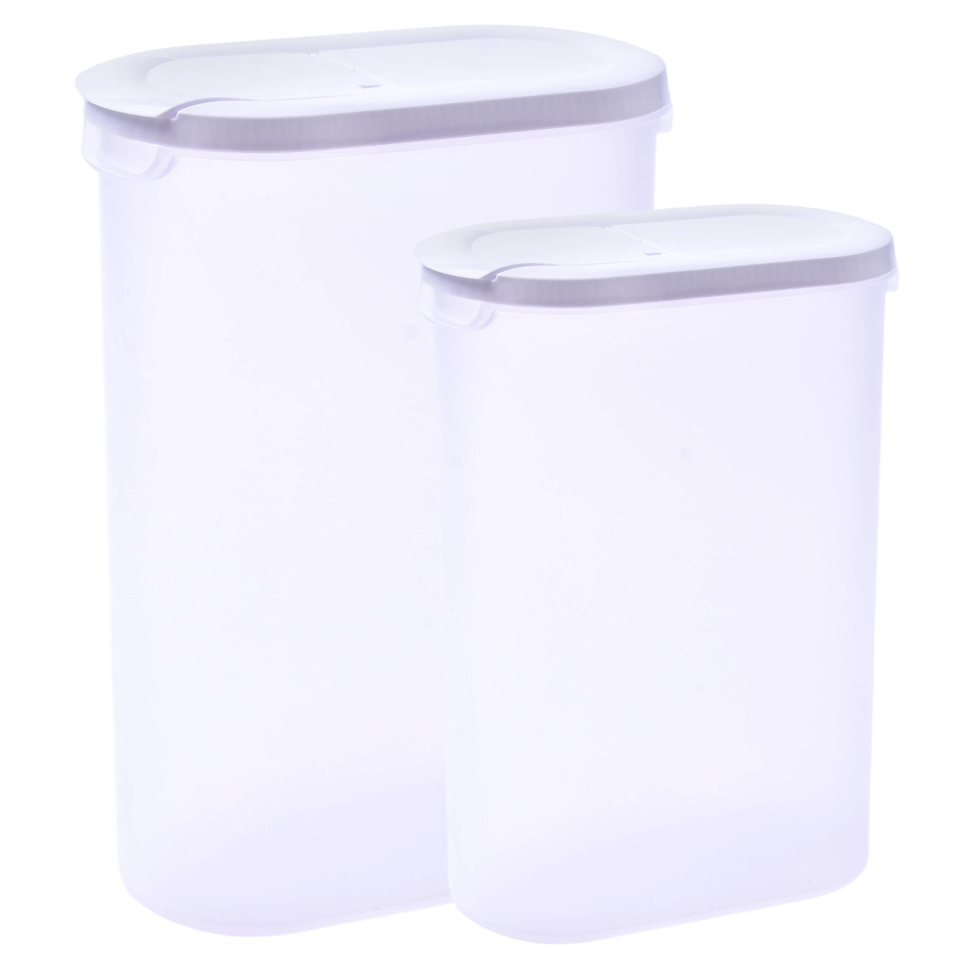 SET 2 FRASCOS C/TAMPA 2,1L/3,8L 645-090 SK
