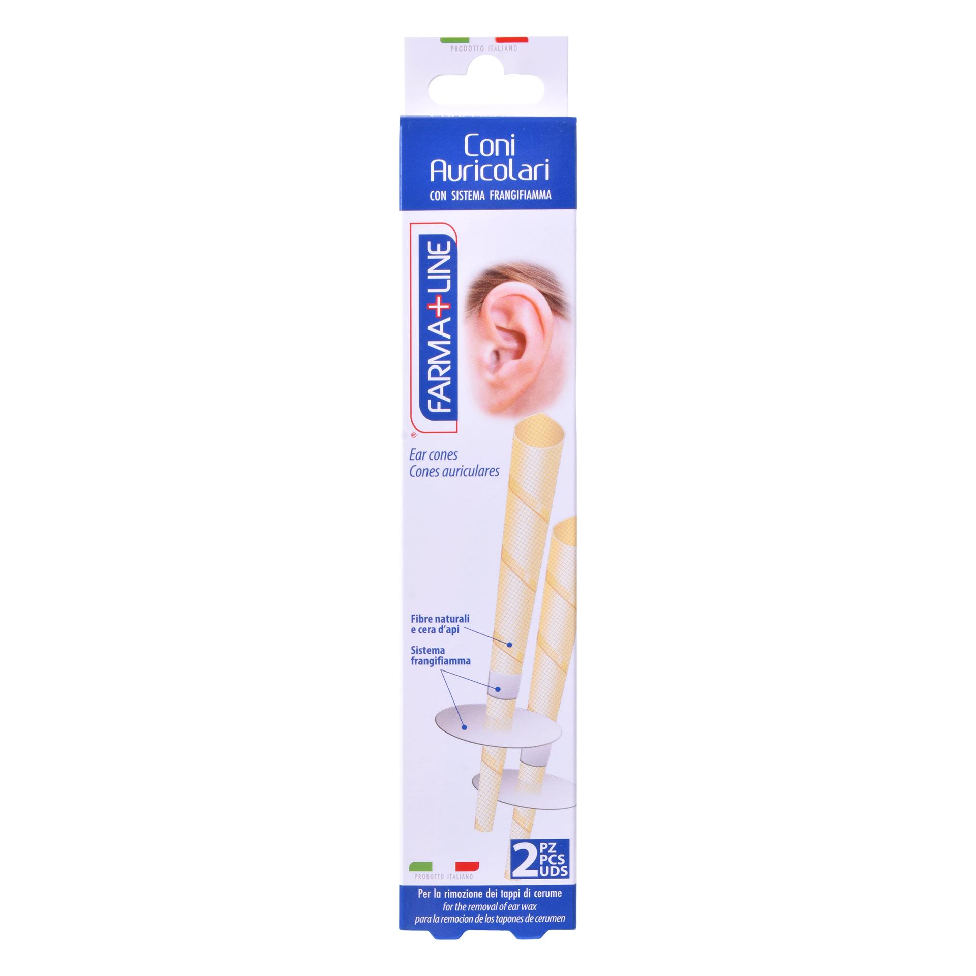 CONES AURICULARES 2UN FARMALINE CX12 CONES AURICULARES 2UN FARMALINE CX12