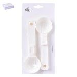 COLHER GELADO PLAST 2PCS 2971-102 CX144