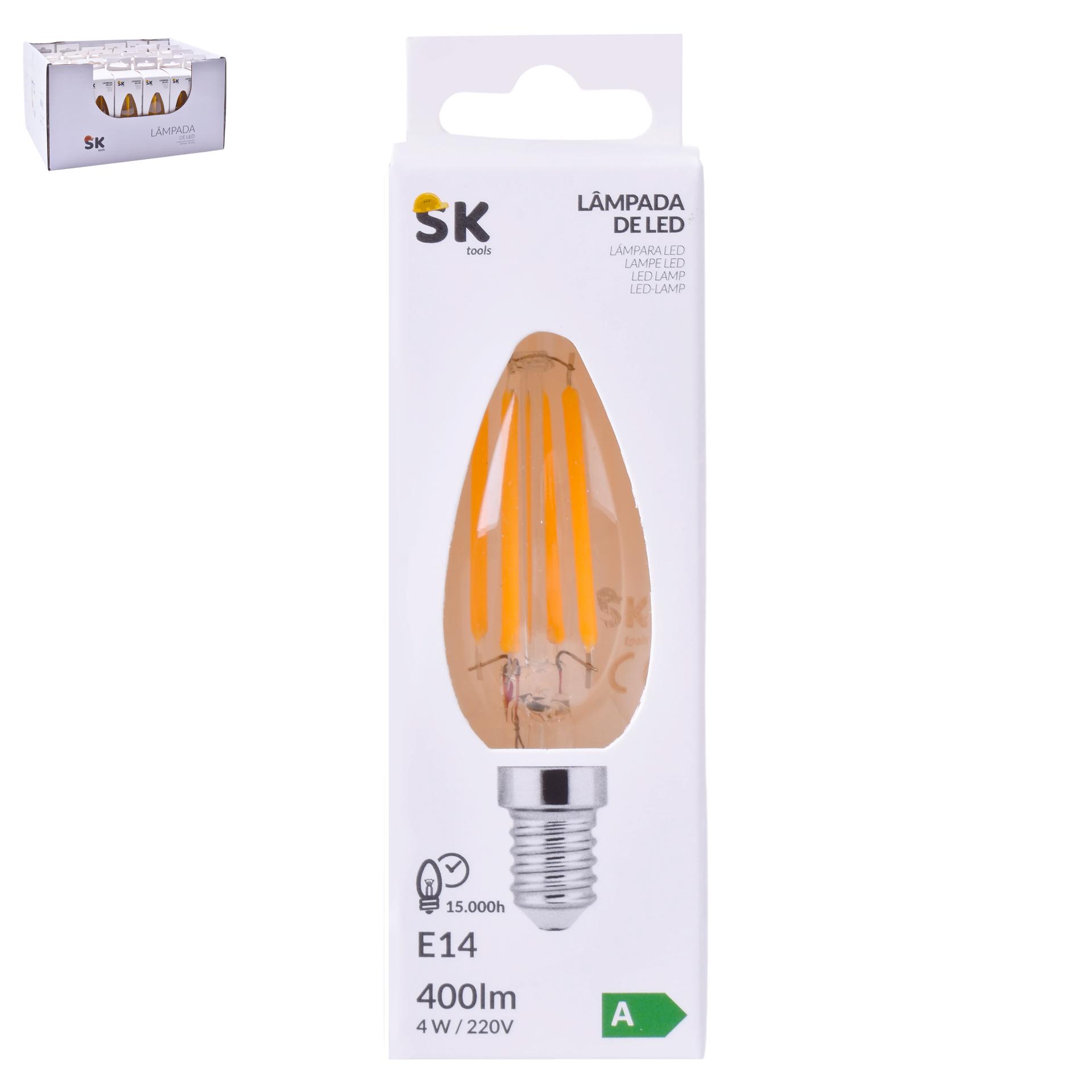 LAMPADA C35 220V 4W E-14 0253-04 CX96 LAMPADA C35 220V 4W E-14 0253-04 CX96