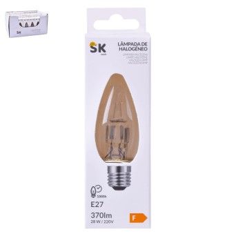 LAMPADA C35 220V 28W E-27 0253-02 CX96