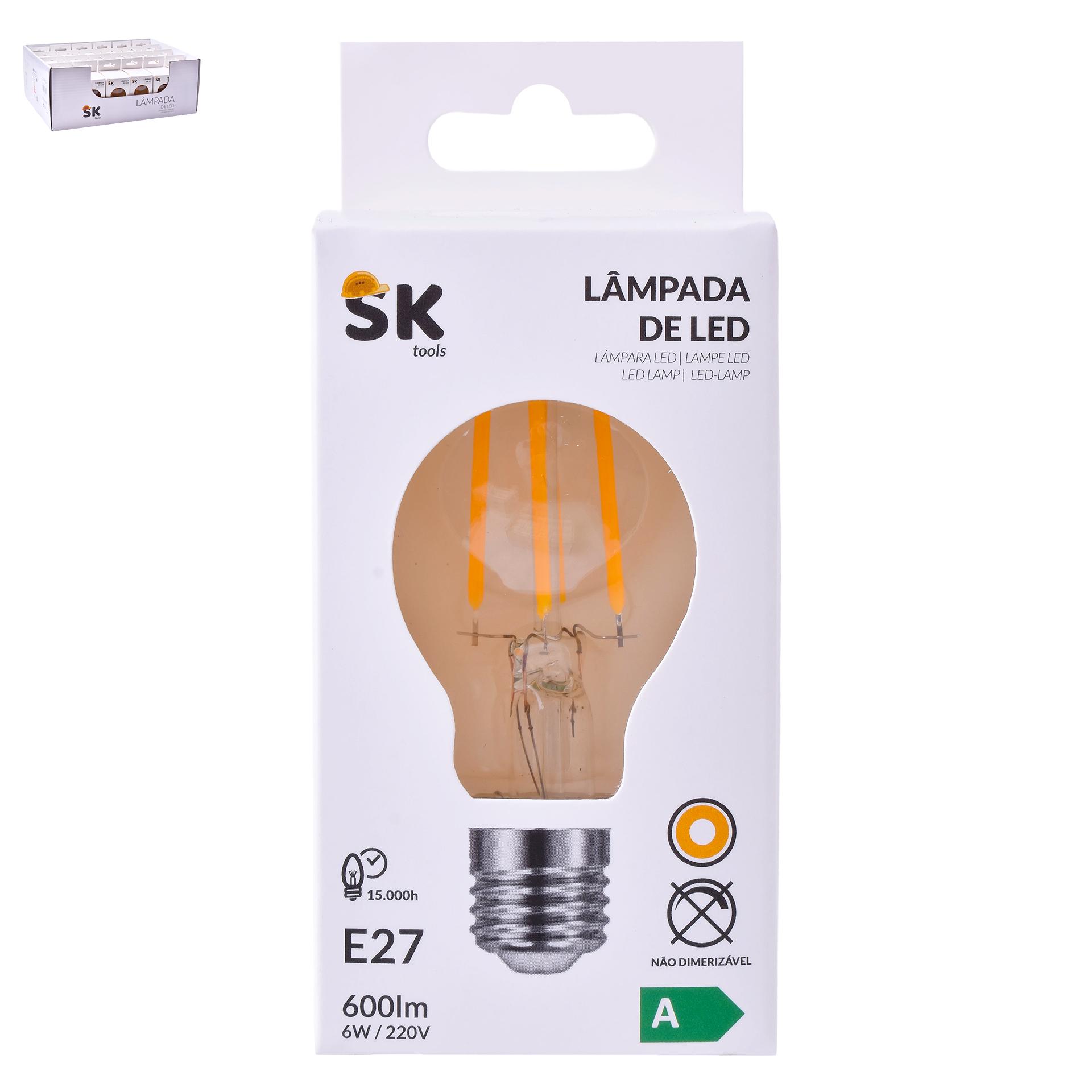 LAMPADA A60 220V 6W E-27 0253-05 CX96 LAMPADA A60 220V 6W E-27 0253-05 CX96