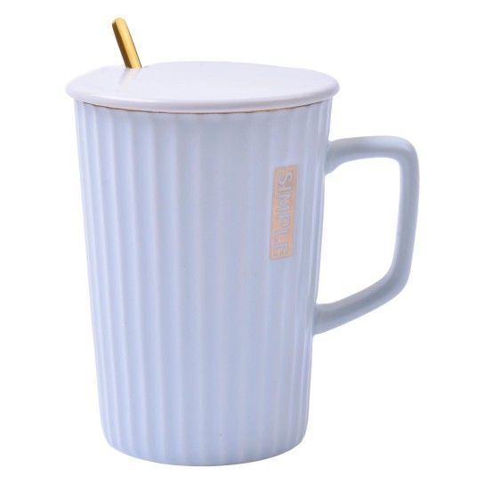 CANECA C/TAMPA COLHER 12X8,5CM 2717024CX60