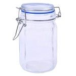 FRASCO VIDRO HEXAGONAL HERMETICO 113147
