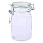 FRASCO VIDRO HEXAGONAL HERMETICO 113147