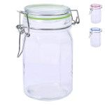 FRASCO VIDRO HEXAGONAL HERMETICO 113147