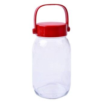 FRASCO VIDRO TAMPA VRM 2L