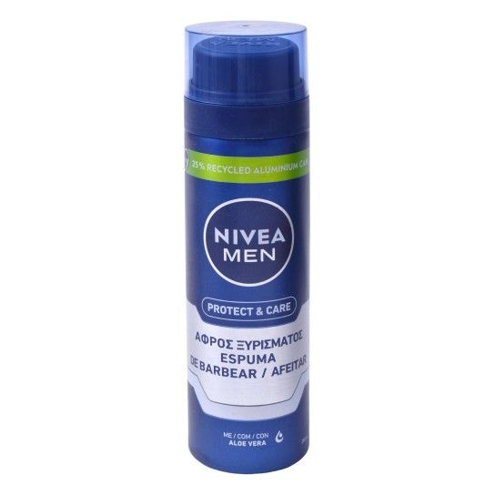 NIVEA ESPUMA BARBEAR PROTEGE&CUIDA 200ML