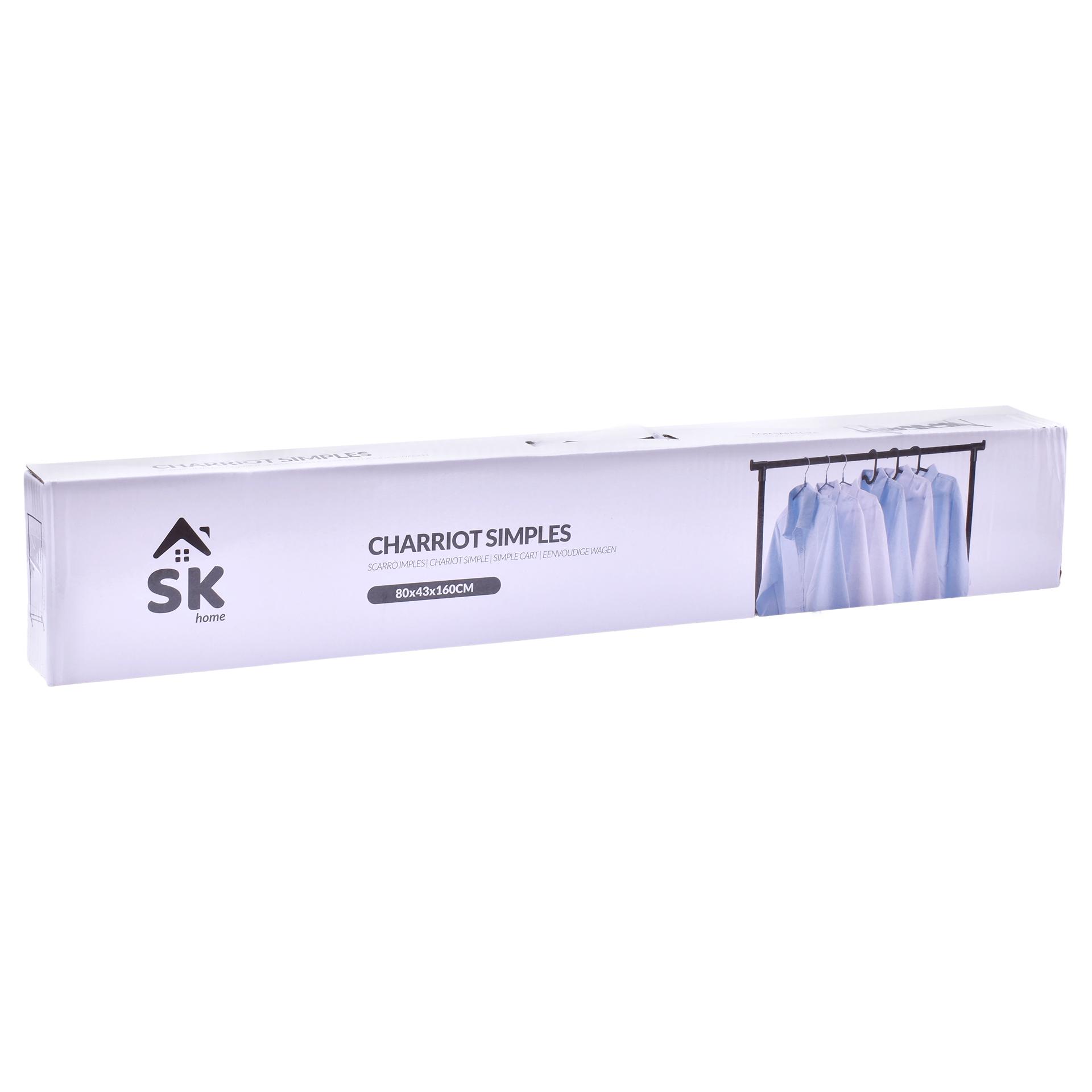 CABIDE MOVEL 80X43X160CM SK-C-804-477 CABIDE MOVEL 80X43X160CM SK-C-804-477
