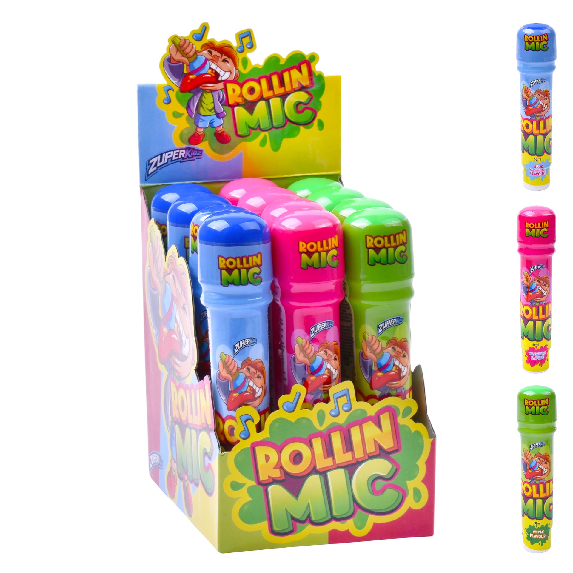 ZUPERKIDZ ROLLIN MIC 12X50ML CX12 ZUPERKIDZ ROLLIN MIC 12X50ML CX12