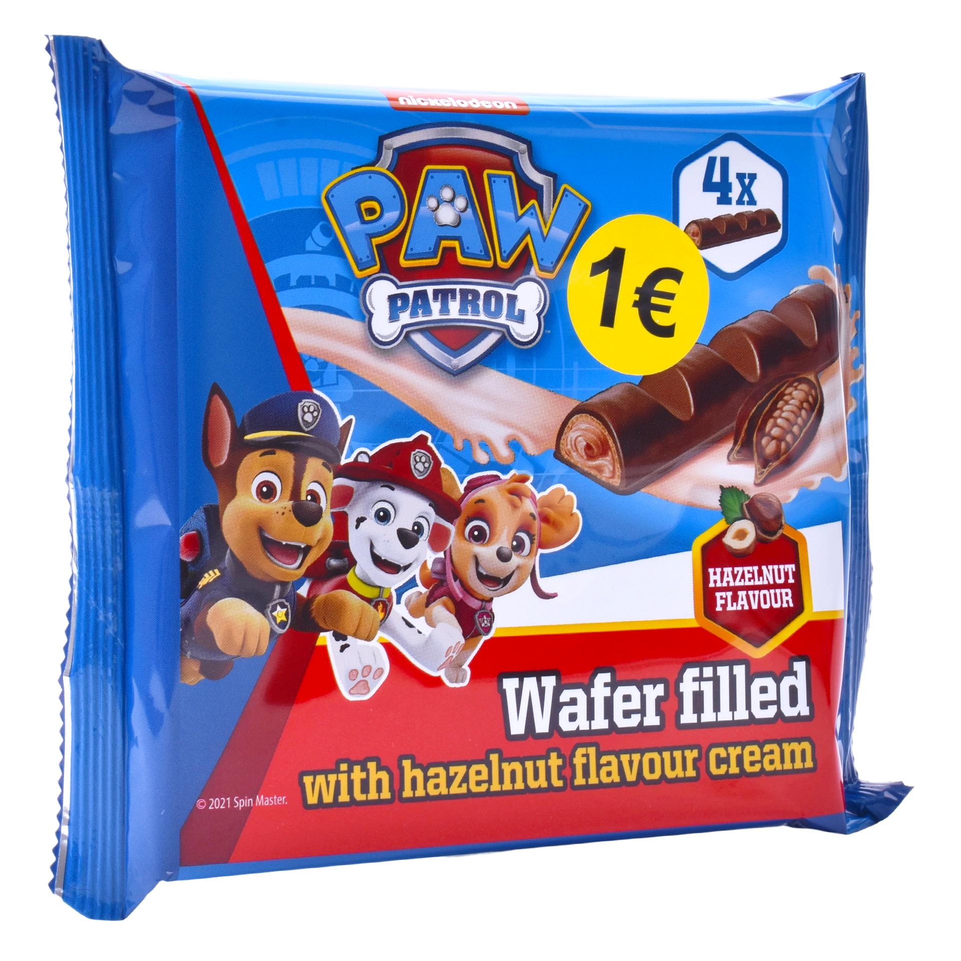 WAFER FILLED PATRULHA PATA 4UN 80G WAFER FILLED PATRULHA PATA 4UN 80G